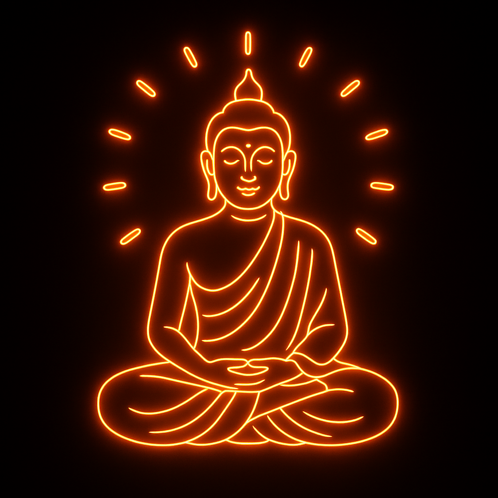 Neon Buddha